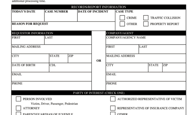 Police Report - Fill Online, Printable, Fillable, Blank within Police Report Template Pdf