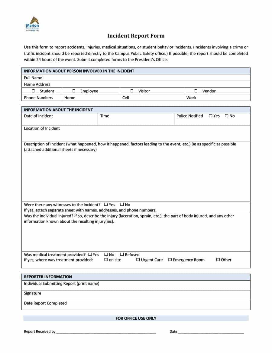 Police Report Template – Dalep.midnightpig.co Intended For Hurt Feelings Report Template