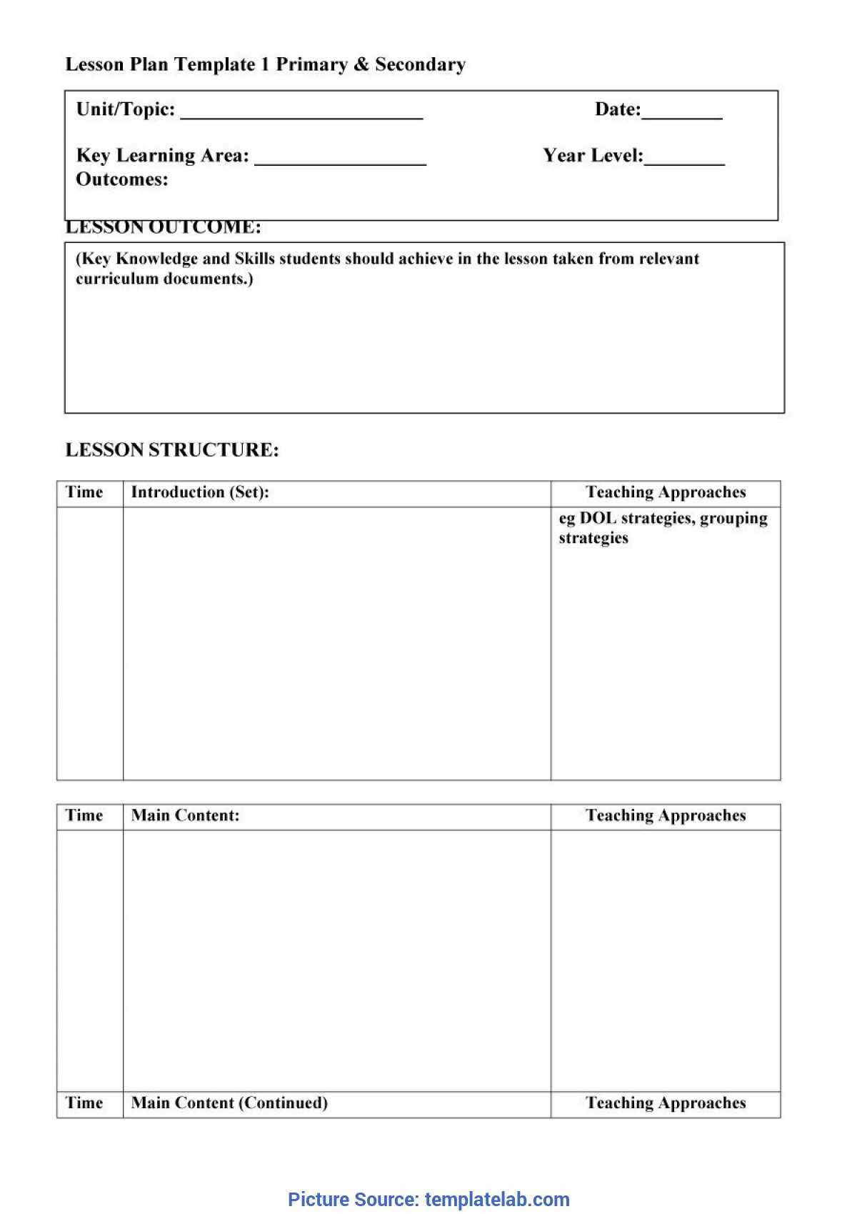 Preschool Olympics Math Worksheets | Printable Worksheets With Regard To Blank Preschool Lesson Plan Template