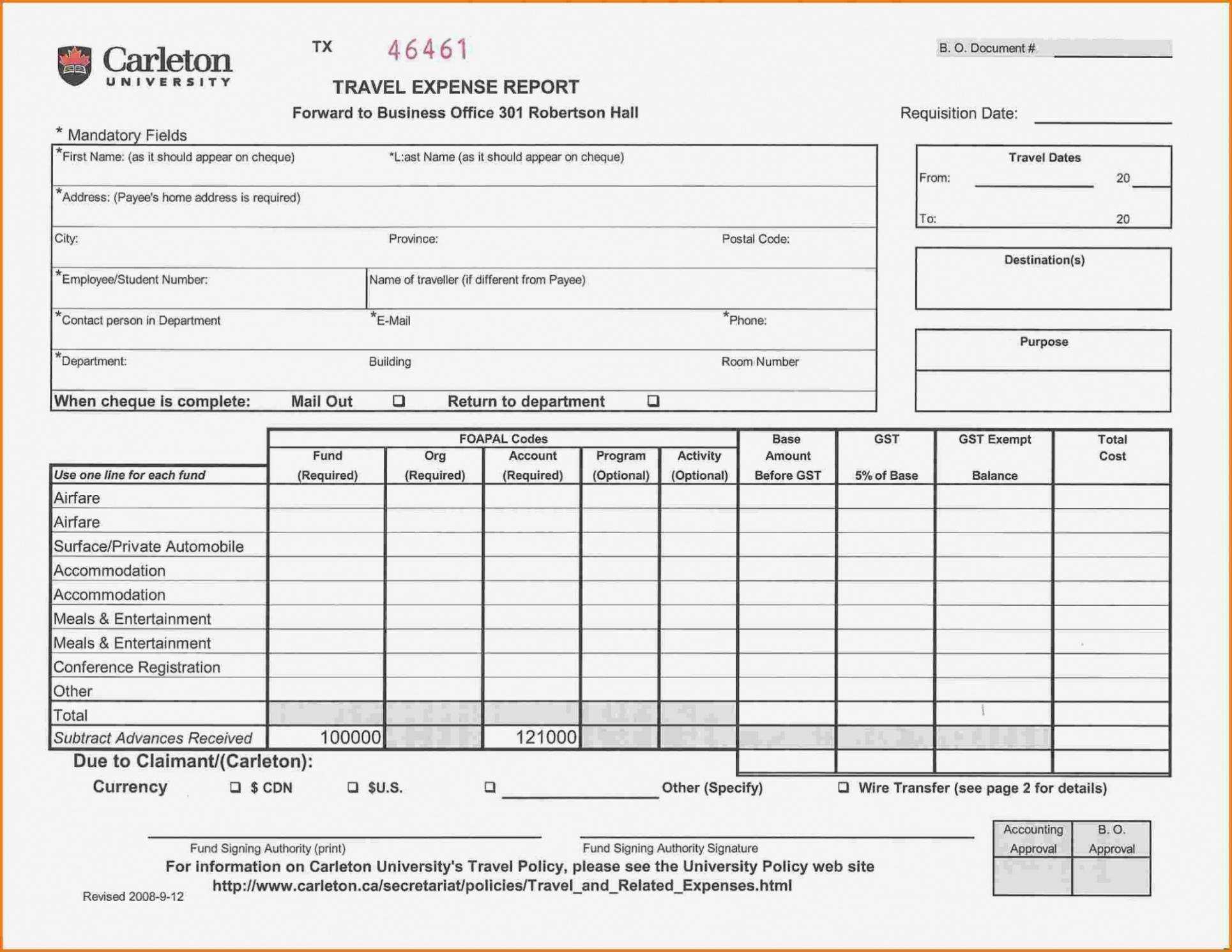 Printable Air Balance Report Form Mersnproforum Form In Air Balance Report Template