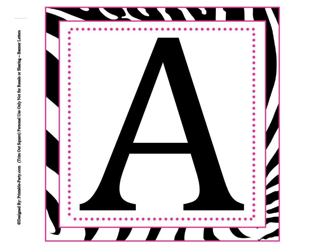 Printable Birthday Banner Letters – Calep.midnightpig.co In Free Letter Templates For Banners