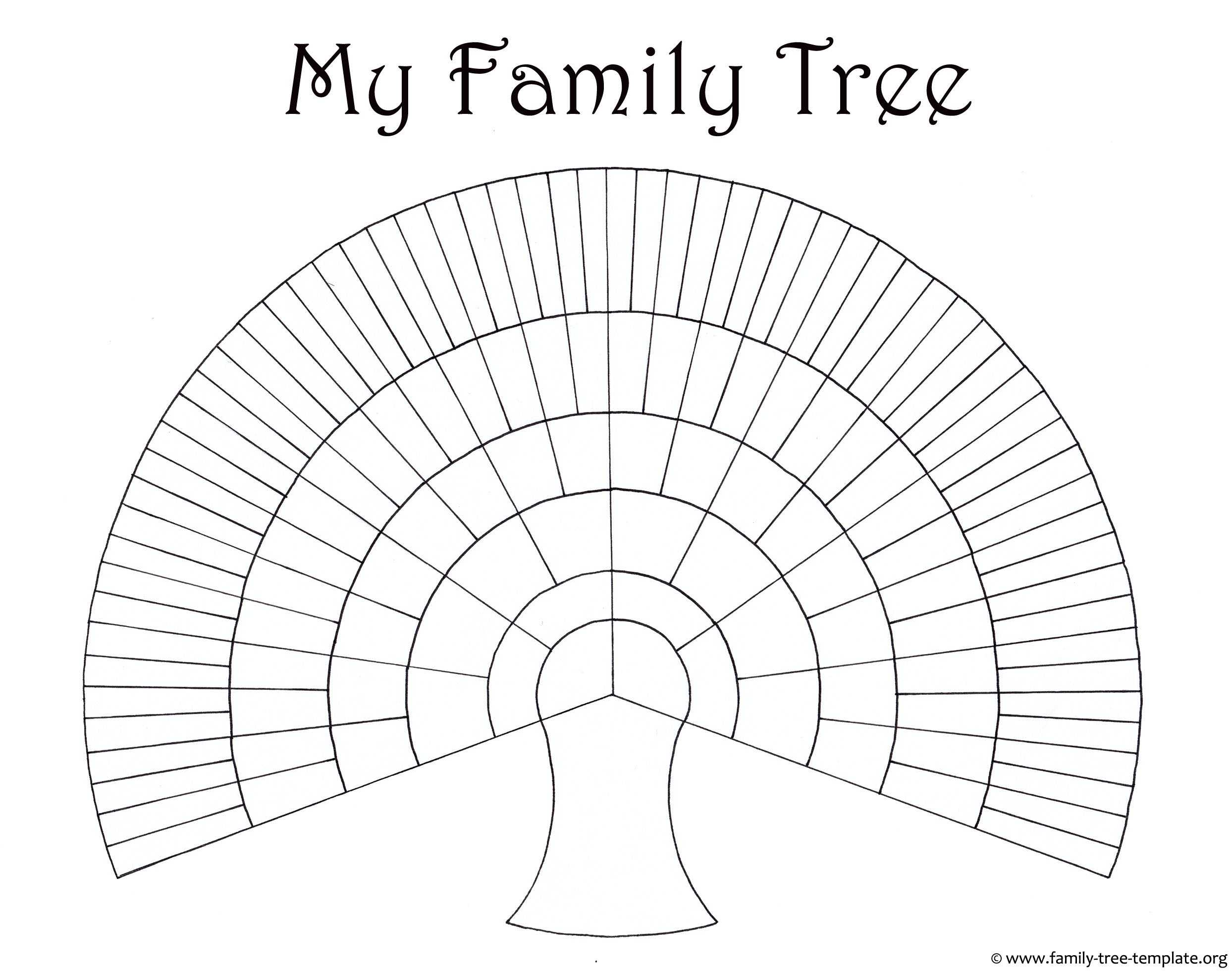 Printable Blank Family Tree – Dalep.midnightpig.co In Blank Tree Diagram Template