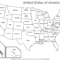 Printable Usa Blank Map Pdf Pertaining To United States Map Template Blank