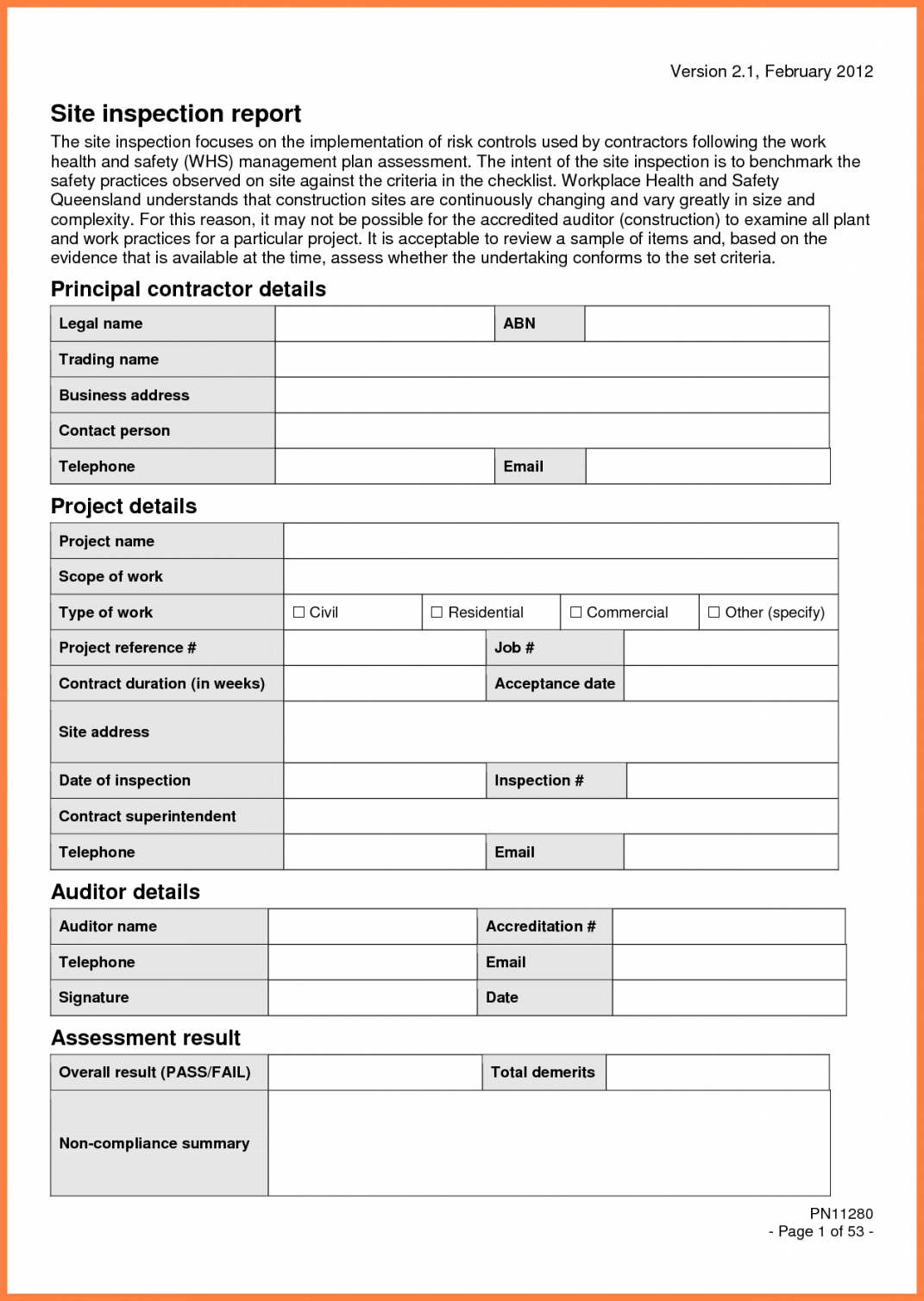 Quality Control Reports Template – Dalep.midnightpig.co Intended For Engineering Inspection Report Template