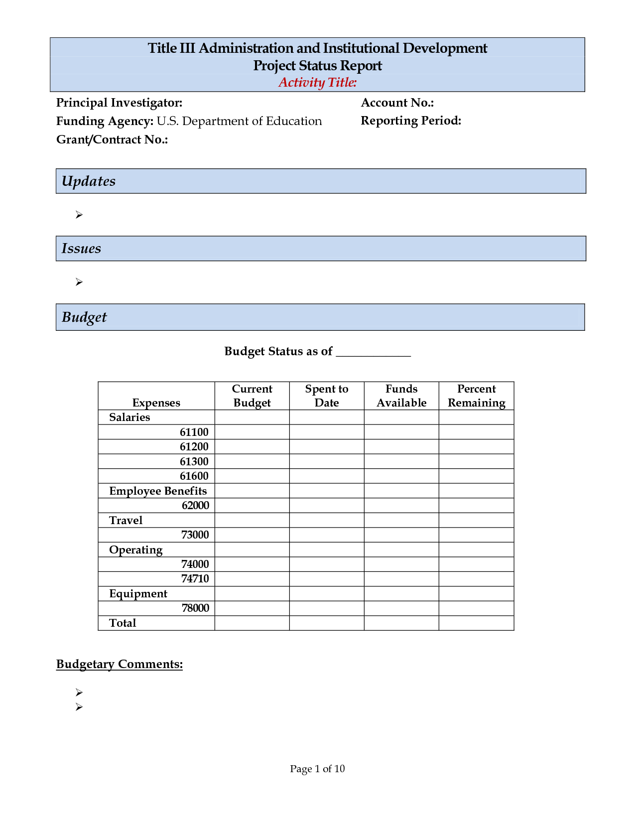 Replacethis] Monthly Project Status Report Template Designed Regarding Monthly Status Report Template