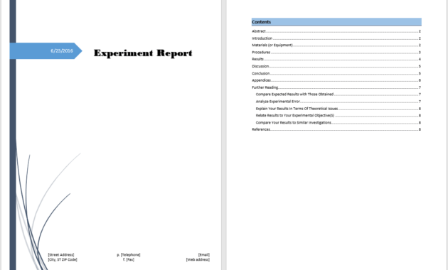 Report Templates For Word - Dalep.midnightpig.co intended for It Report Template For Word
