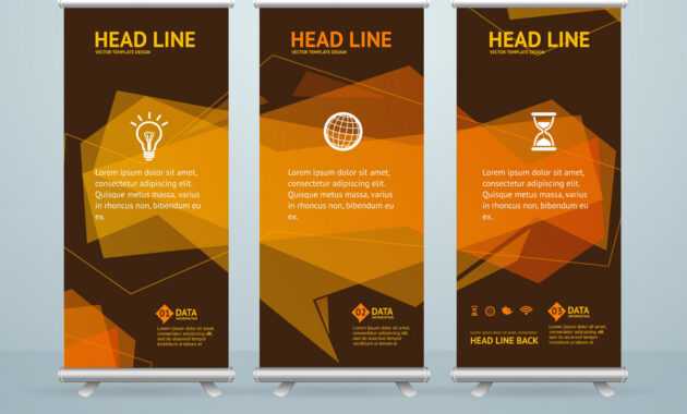 Roll Up Banner Stand Design Template within Retractable Banner Design Templates