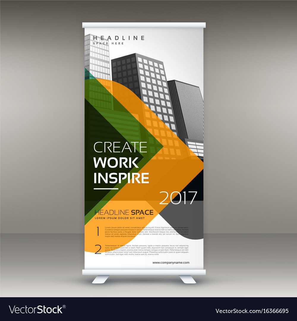 Roll Up Banner Stand Template Design With Regard To Banner Stand Design Templates