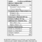 Roma Tomato Document White Line Nutrition Facts Label, Line Within Nutrition Label Template Word