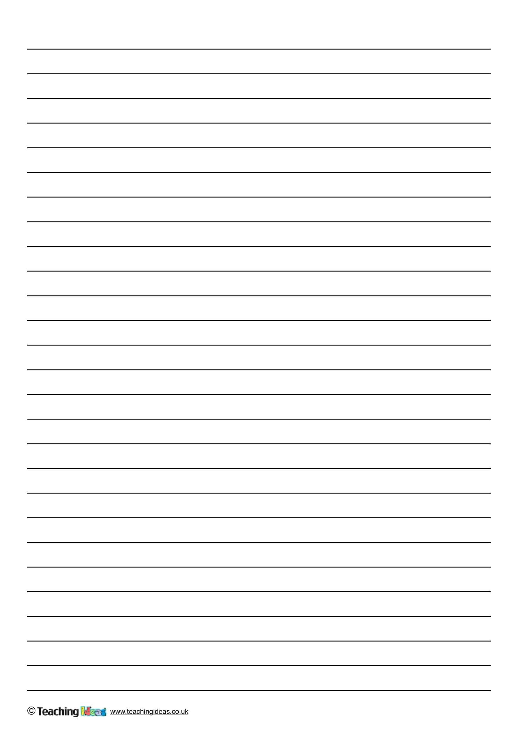 Ruled Paper Template – Calep.midnightpig.co For Ruled Paper Word Template