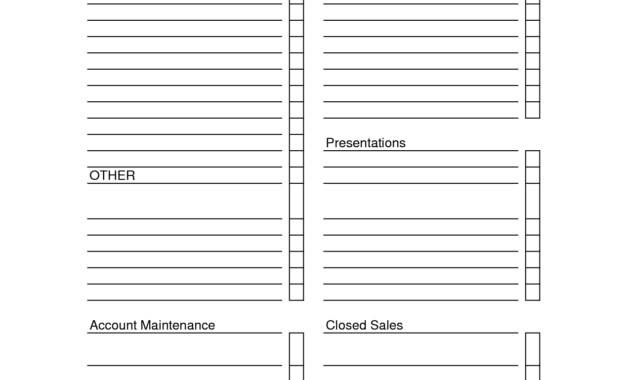 Sales Call Report Templates - Word Excel Fomats for Sales Rep Call Report Template