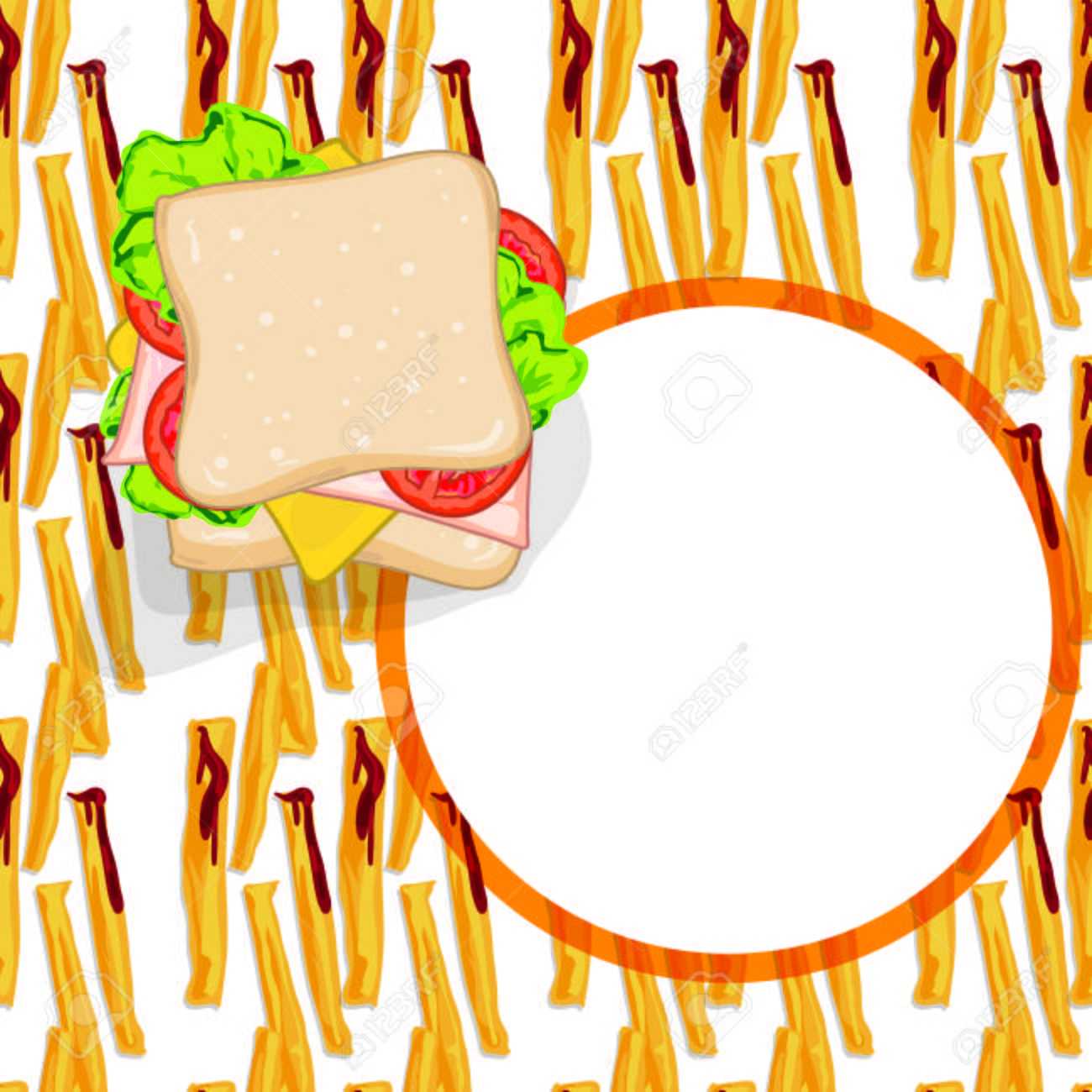 Sandwich Template – Calep.midnightpig.co Within Sandwich Book Report Printable Template