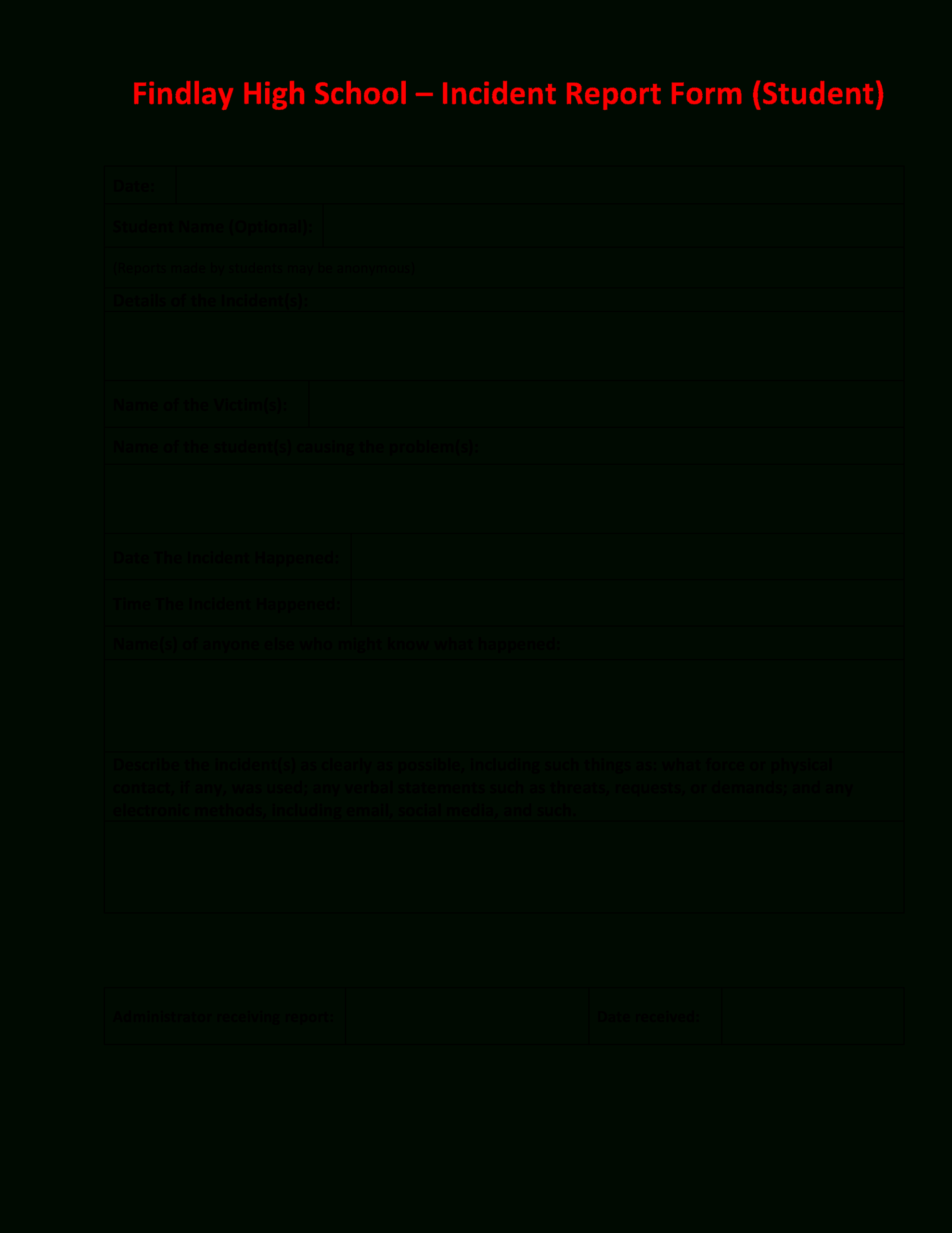 School Reports Templates – Dalep.midnightpig.co For Lab Report Template Middle School
