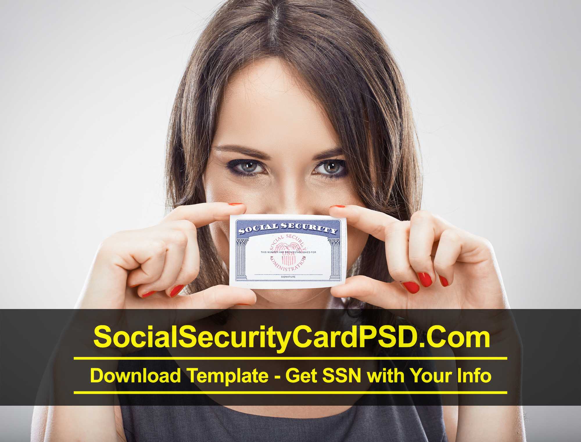 Social Security Card Psd Template Collection 2020 Regarding Blank Social Security Card Template Download