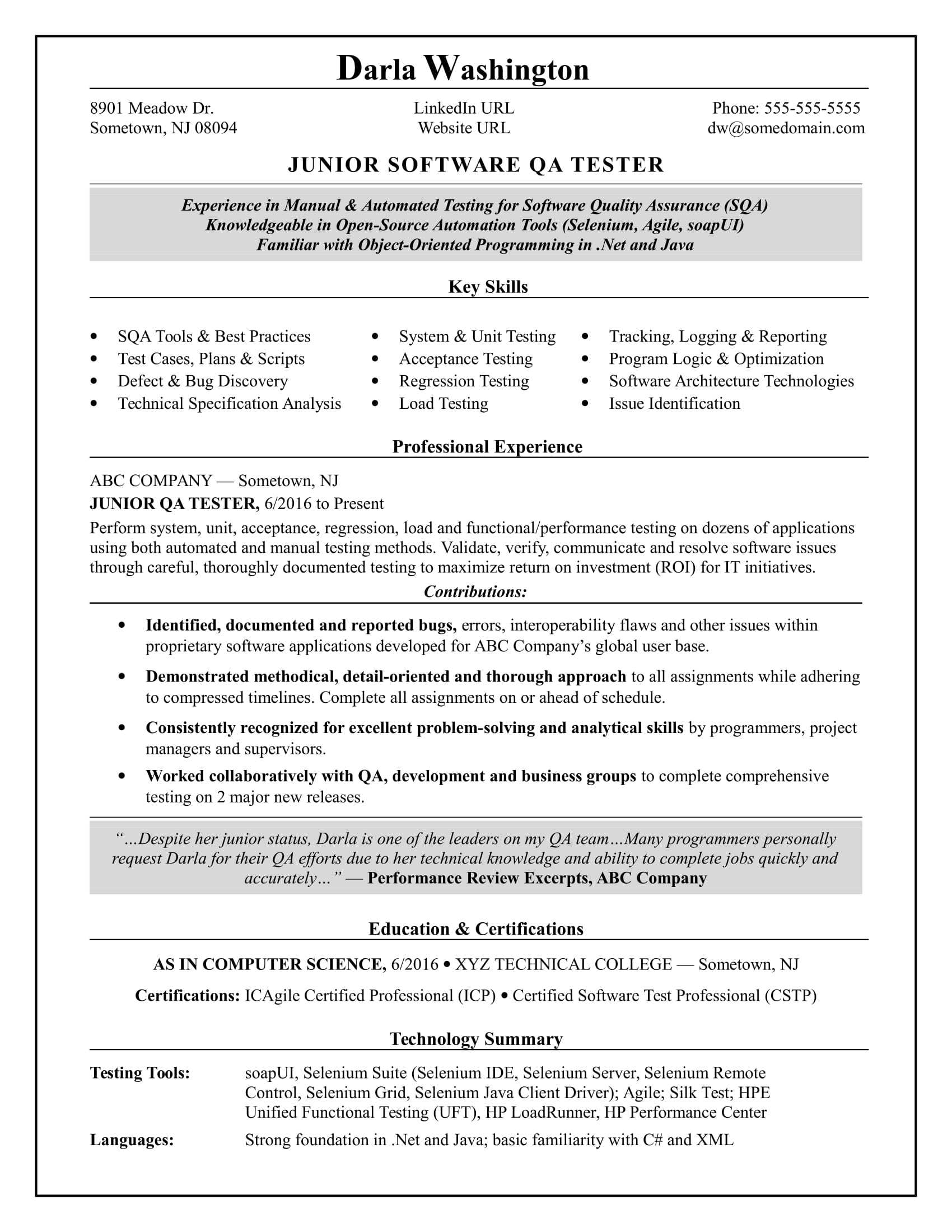 Software Quality Assurance Resumes – Dalep.midnightpig.co Throughout Software Quality Assurance Report Template