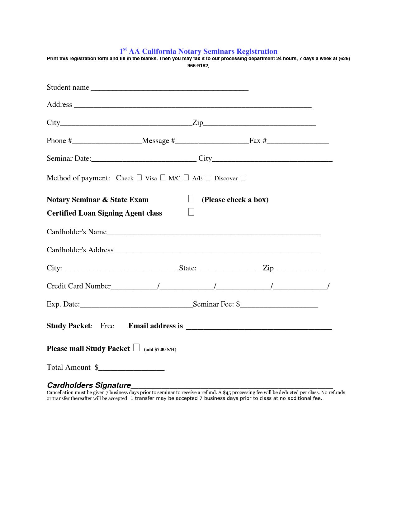 Sponsor Forms Templates Free ] – Resumes Templates Word In Seminar Registration Form Template Word