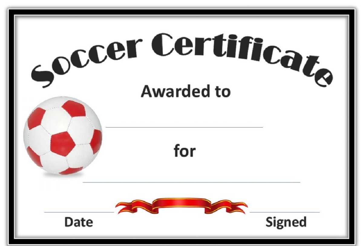 Sports Day Certificate Templates Free – Calep.midnightpig.co Throughout Soccer Certificate Templates For Word