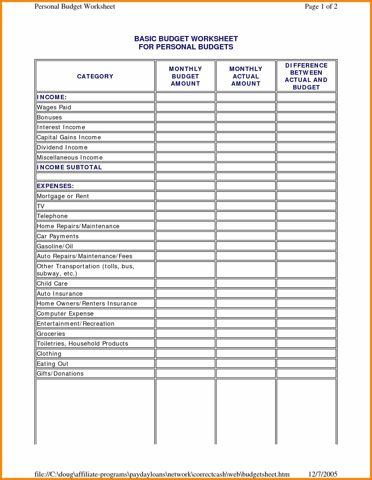 Spreadsheet Es And Income Hair Stylist Beautiful Personal Throughout Daily Expense Report Template