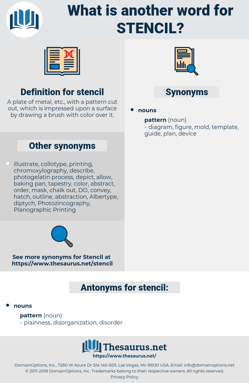 Synonyms For Stencil, Antonyms For Stencil – Thesaurus Pertaining To Another Word For Template