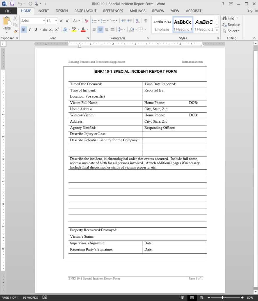 System Incident Report Template – Dalep.midnightpig.co In Incident Report Template Itil