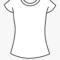 T Blank Template Clip Art Sweet – Outline Of Blank T Shirt Inside Blank Tshirt Template Printable