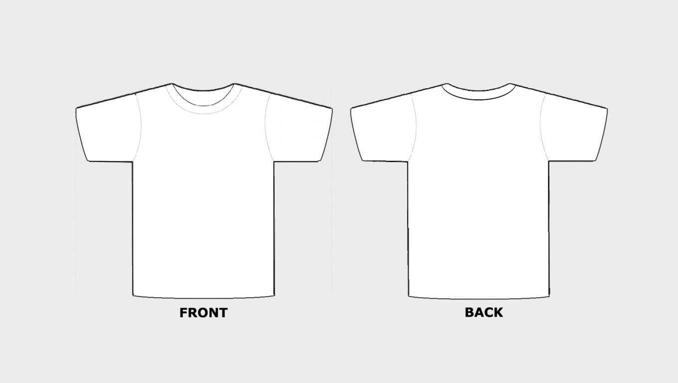 T Shirt Outline Worksheet | Printable Worksheets And Regarding Printable Blank Tshirt Template