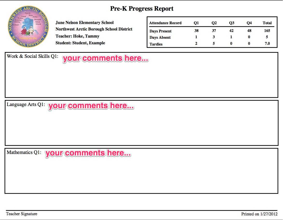 Teachers / Teacher Resources Inside Powerschool Reports Templates