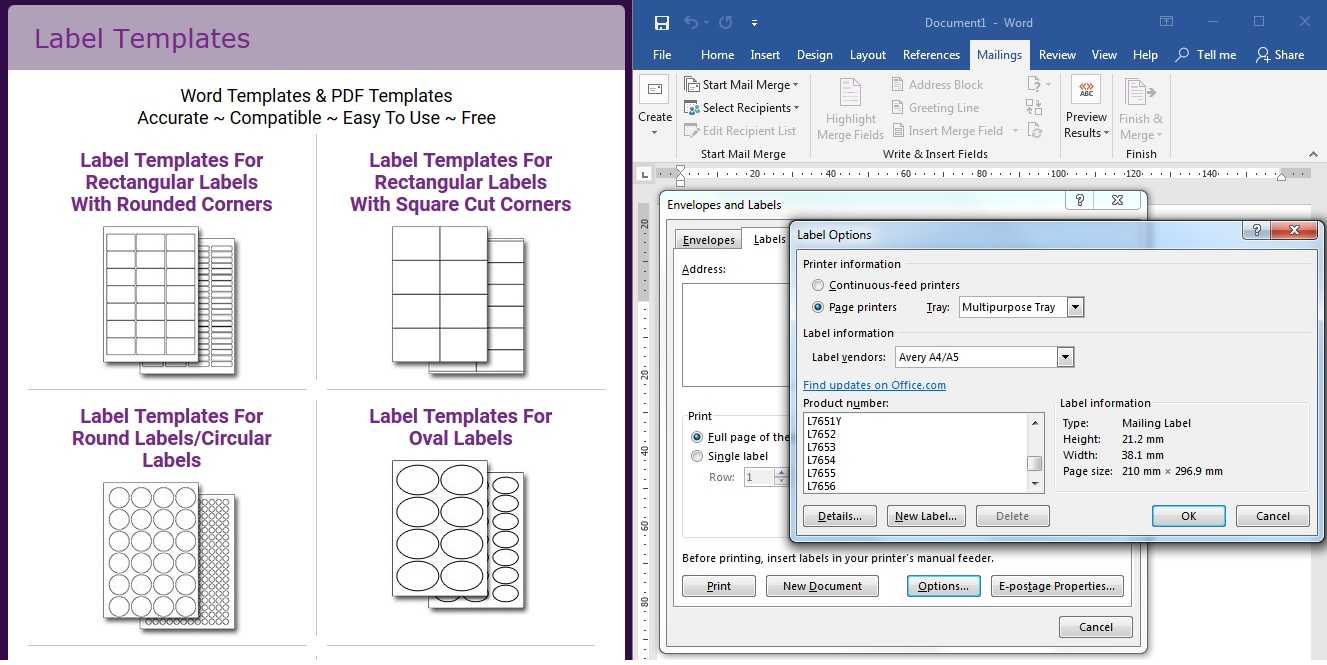 Template Definitions Archives – Label Planet Templates Blog With Microsoft Word Sticker Label Template