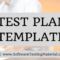 Test Plan Template With Detailed Explanation | Software With Regard To Software Test Plan Template Word