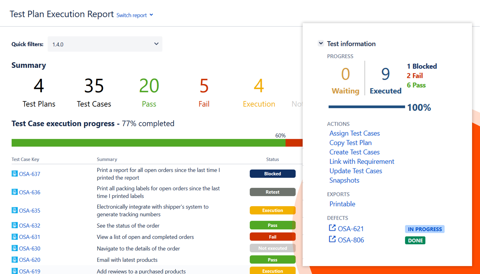 Testflo – Test Management For Jira | Atlassian Marketplace Inside Test Case Execution Report Template