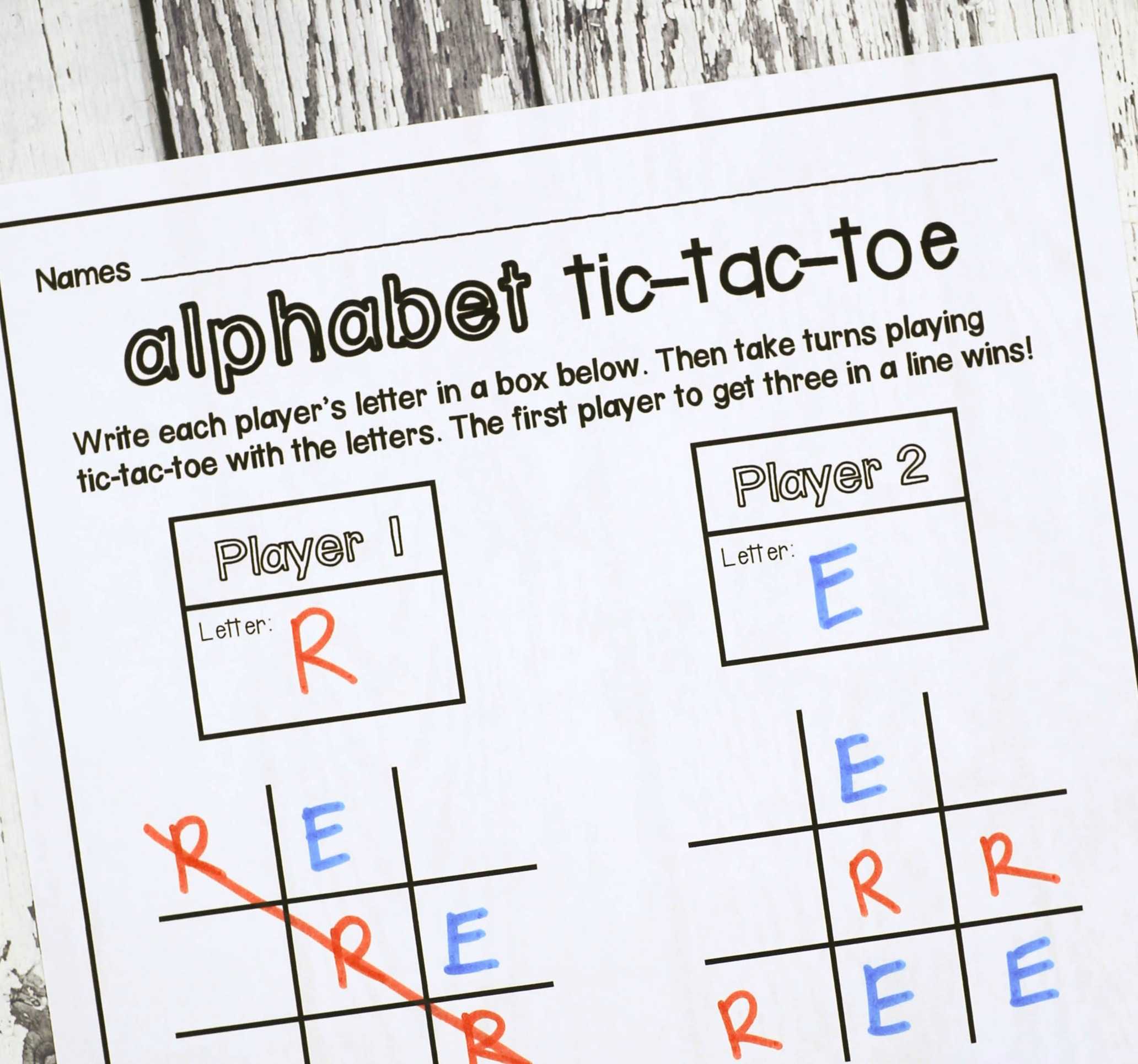 Tic Tac Toe – Playdough To Plato Pertaining To Tic Tac Toe Template Word