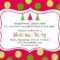 Ticket Invitation Templates] – 20 Images – 7 Promise To Pay Intended For Free Christmas Invitation Templates For Word
