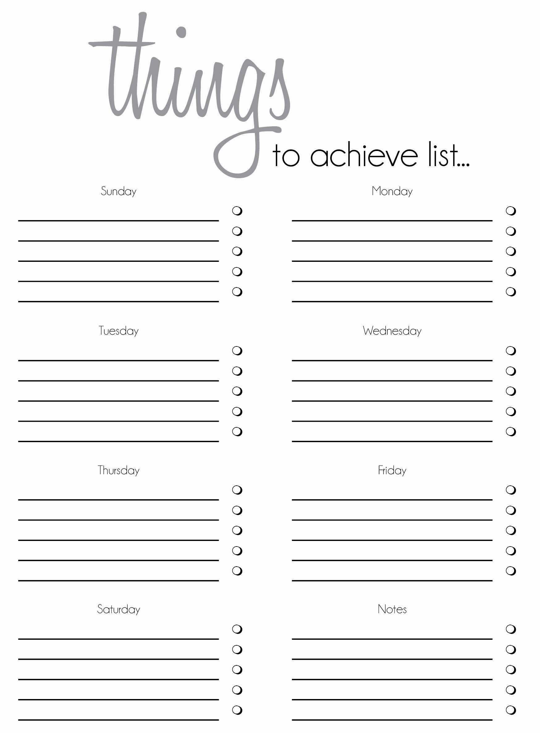 To Do List Templates Word – Dalep.midnightpig.co Intended For Blank To Do List Template