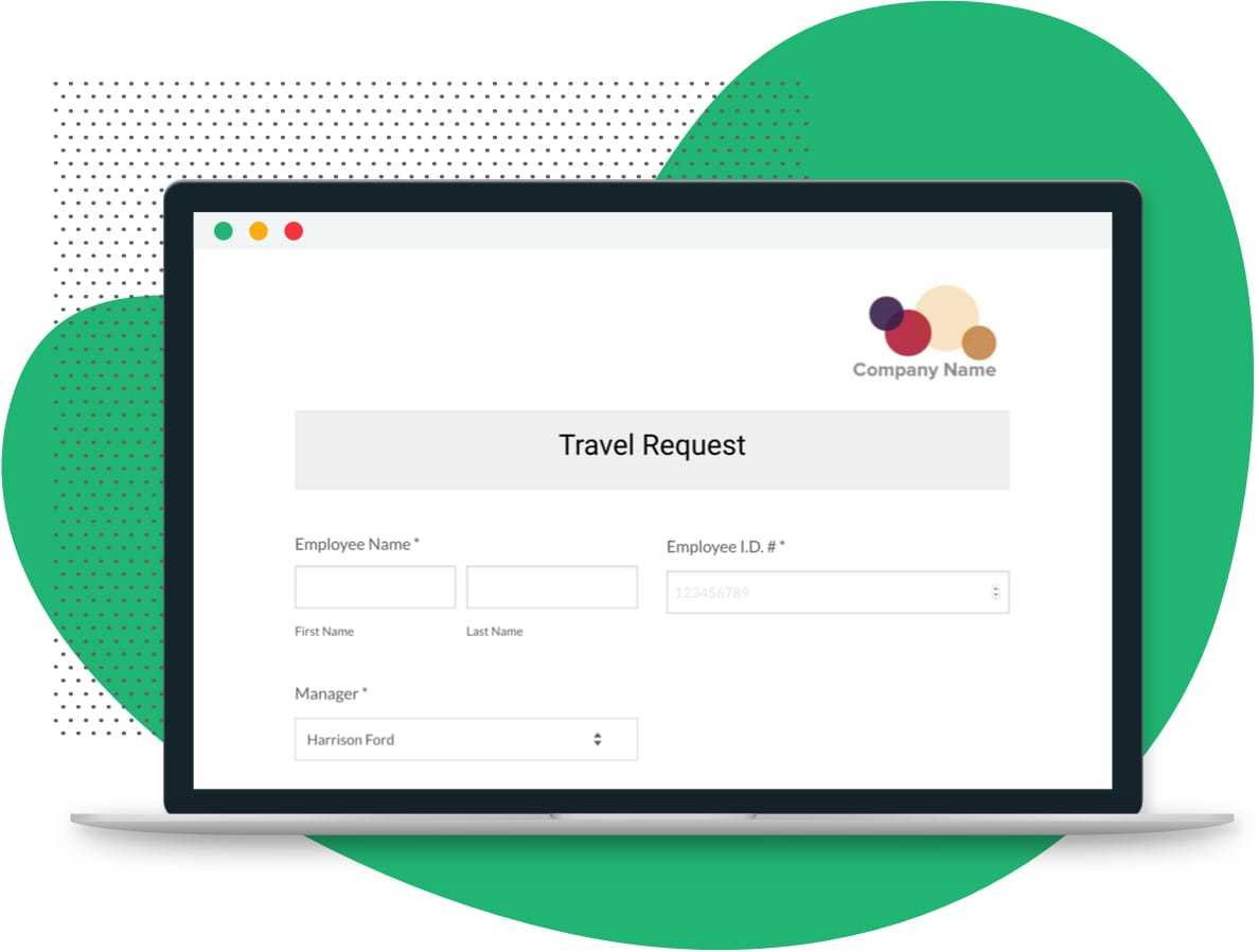 Travel Request Form Template | Formstack With Travel Request Form Template Word