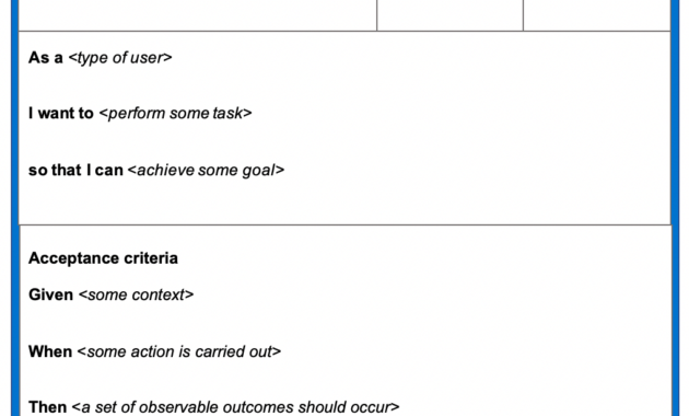 User Story Template Examples For Product Managers | Aha! intended for User Story Word Template