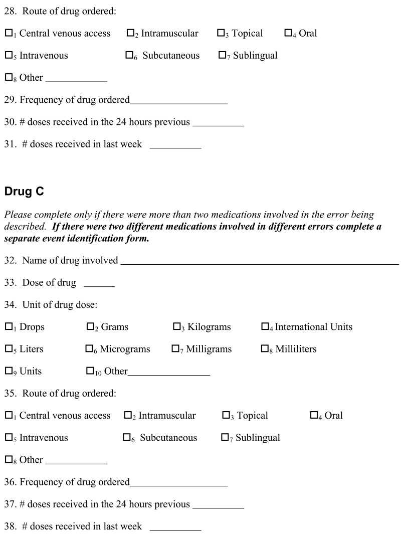 Using Home Visits To Understand Medication Errors In Regarding Medication Incident Report Form Template
