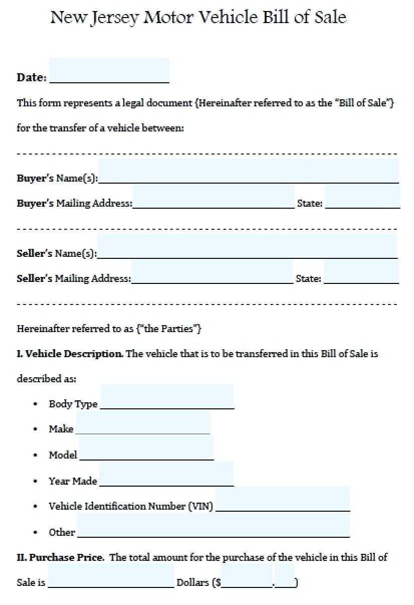 Vehicle Bill Of Sale Template Word – Vmarques Regarding Car Bill Of Sale Word Template