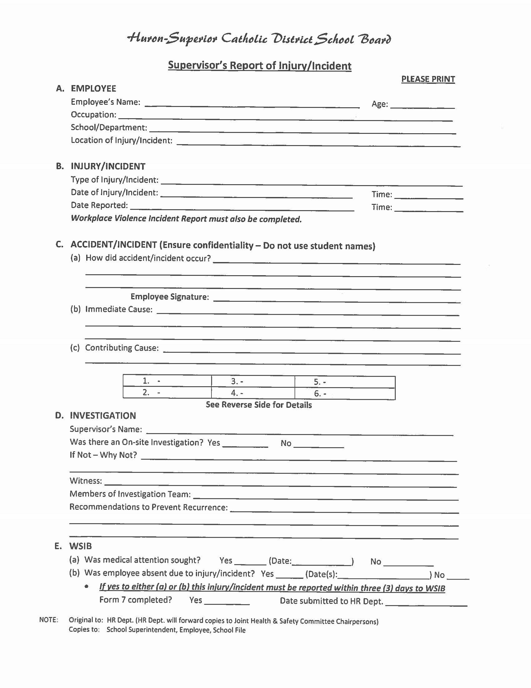 Violence Incident Report – Dalep.midnightpig.co In Incident Report Form Template Qld
