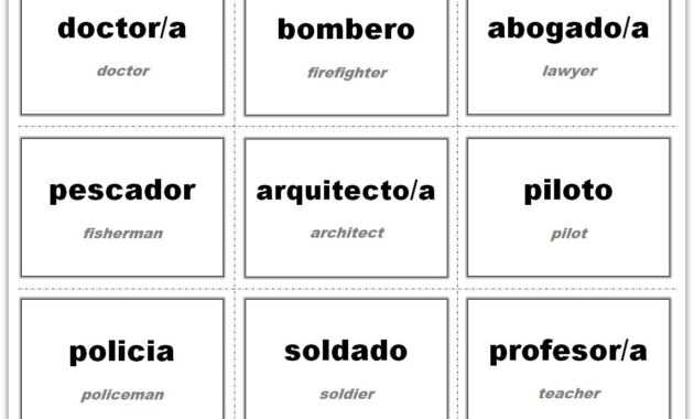 Vocabulary Flash Cards Using Ms Word for Flashcard Template Word