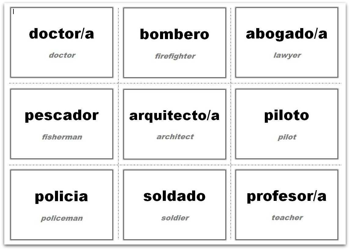 Vocabulary Flash Cards Using Ms Word Pertaining To Making Words Template