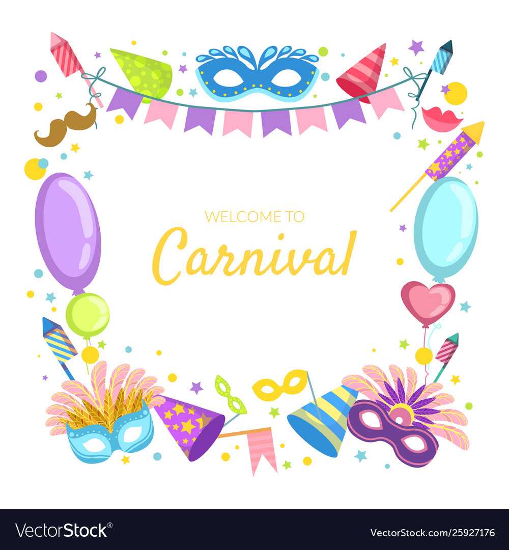 Welcome To Carnival Banner Template Celebration Pertaining To Welcome Banner Template