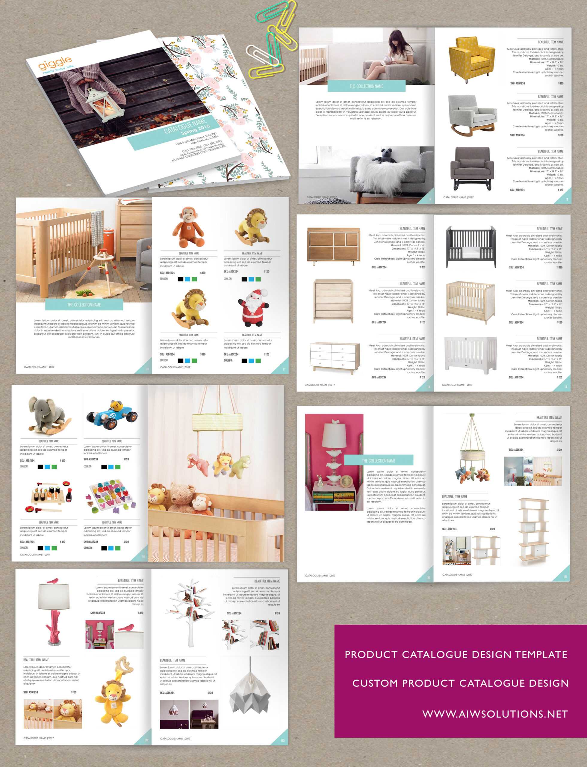 Wholesale Catalog Template Id05 In Catalogue Word Template