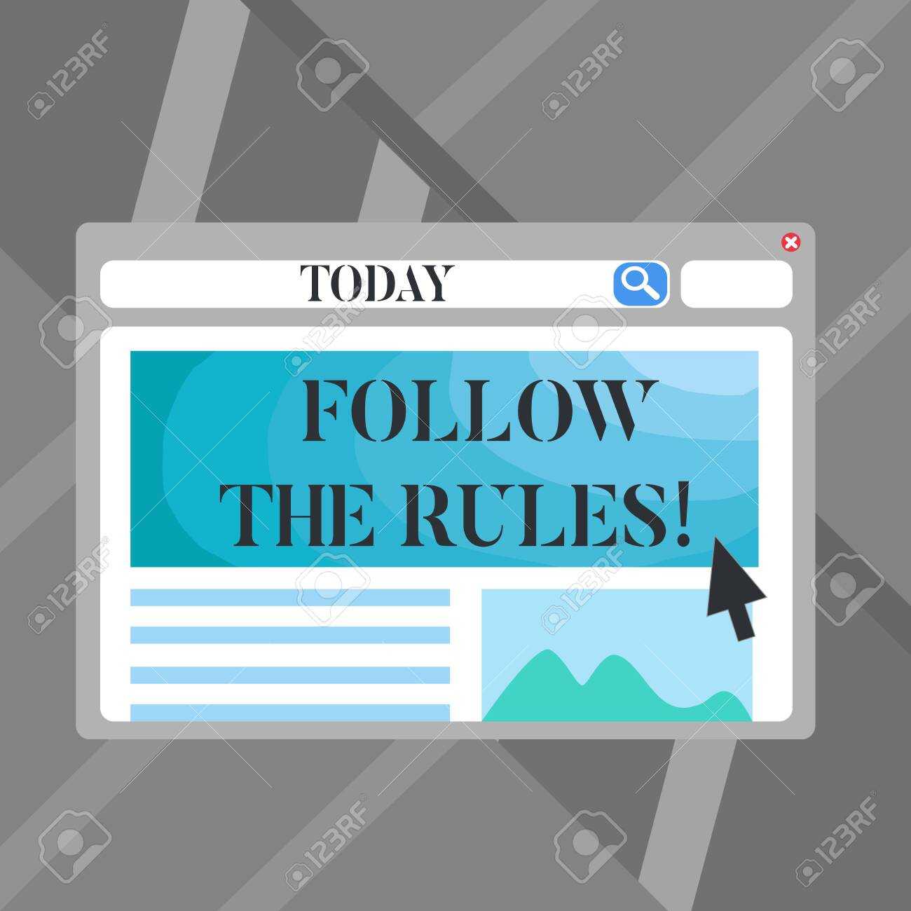 Word Writing Text Follow The Rules. Business Photo Showcasing.. With Regard To Business Rules Template Word