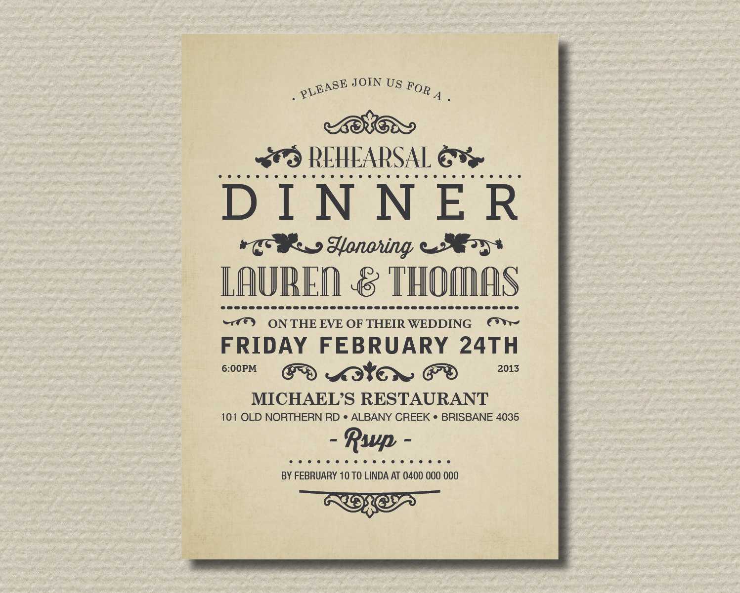 Wording For Dinner Party Invitations – Party Invitation For Free Dinner Invitation Templates For Word