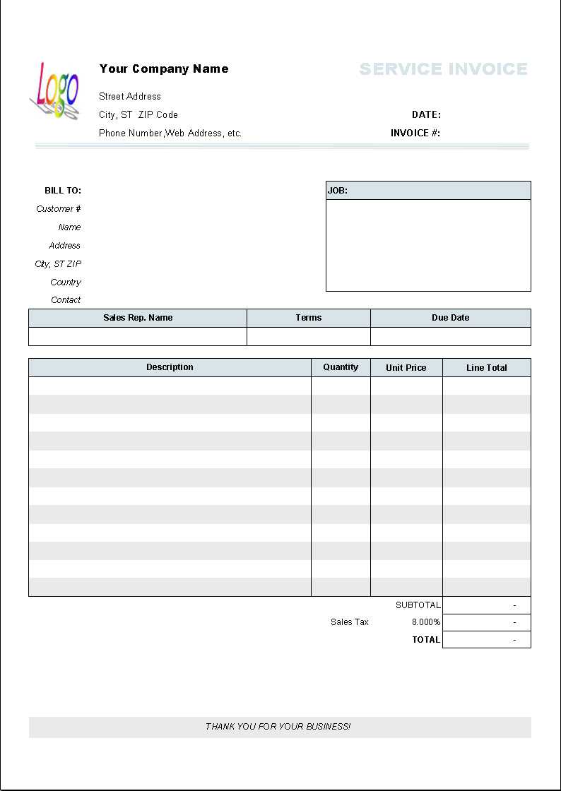 Wordpad Invoice Template – Dalep.midnightpig.co Inside Free Printable Invoice Template Microsoft Word