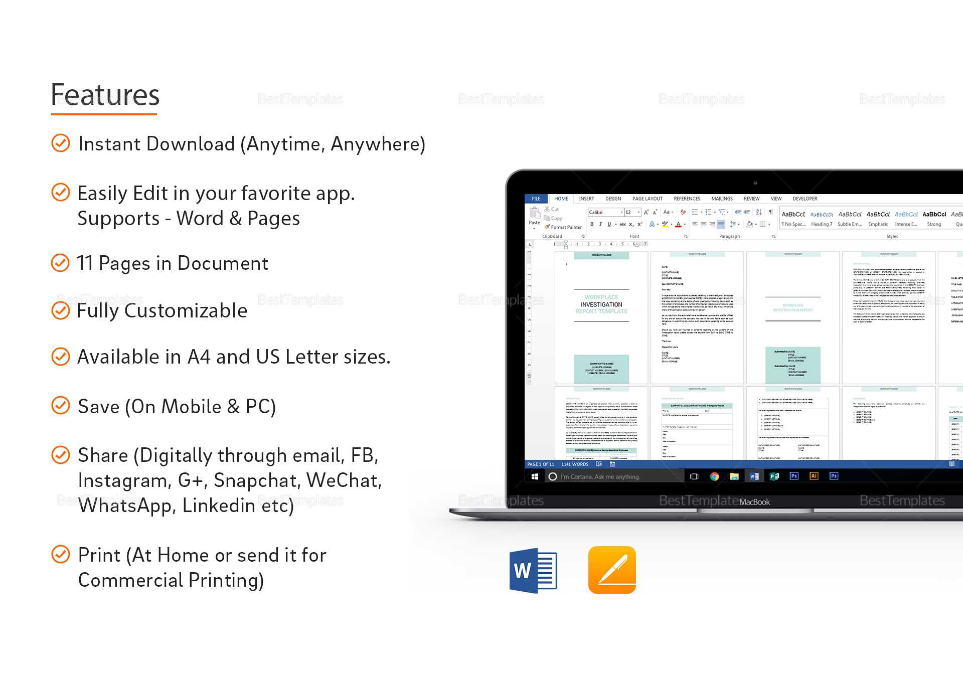 Workplace Investigation Report Template Pertaining To Hr Investigation Report Template