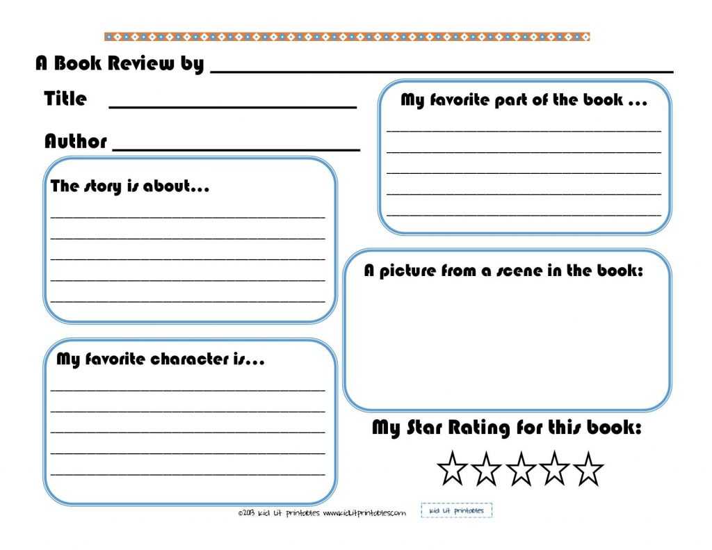 Worksheet Ideas ~ Worksheet Ideas Book Report Template Within First Grade Book Report Template