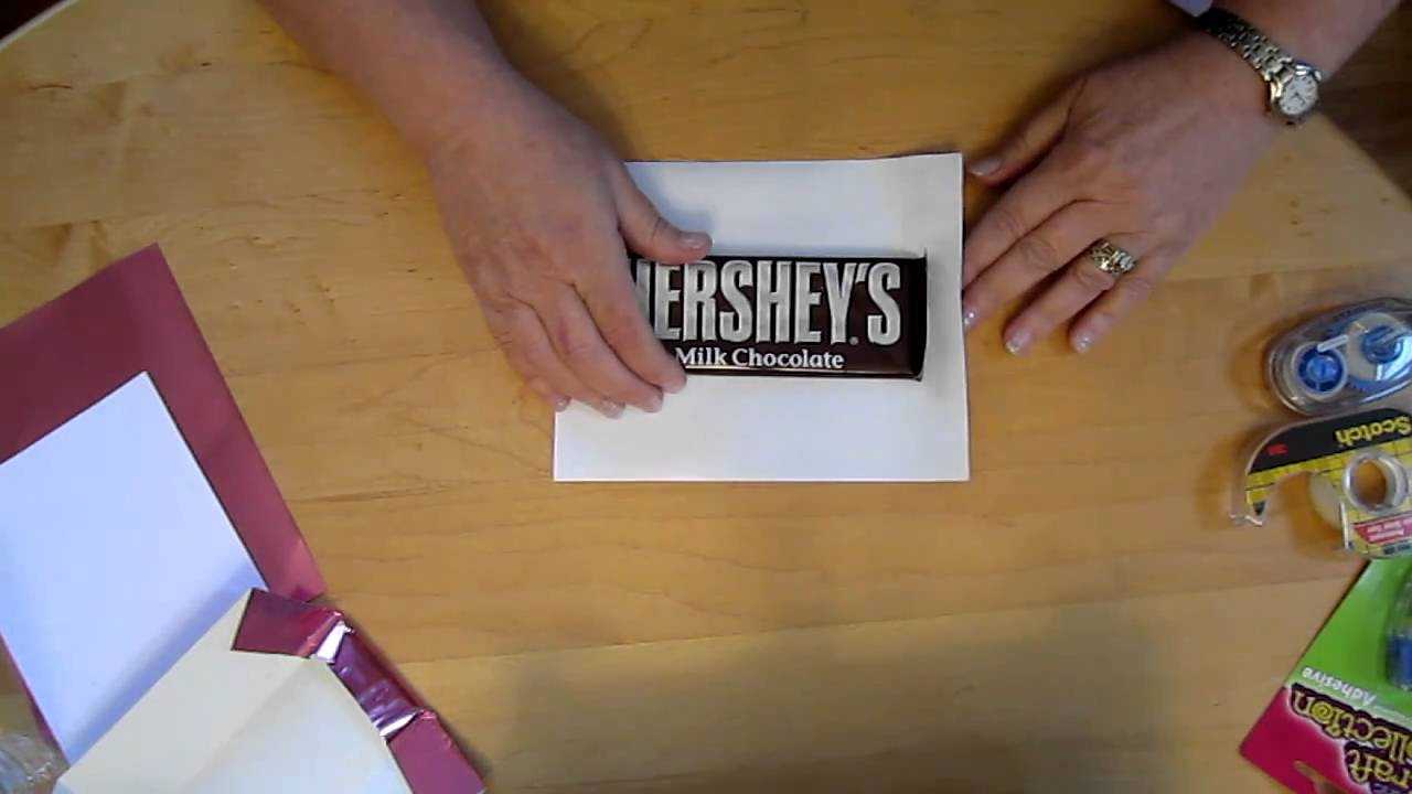 Wrap A 1.66Oz Hershey Candy Bar With A Personalized Wrapper Inside Candy Bar Wrapper Template For Word