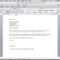 Write A Free 2 Weeks Resignation Letter | Pdf | Word For 2 Weeks Notice Template Word