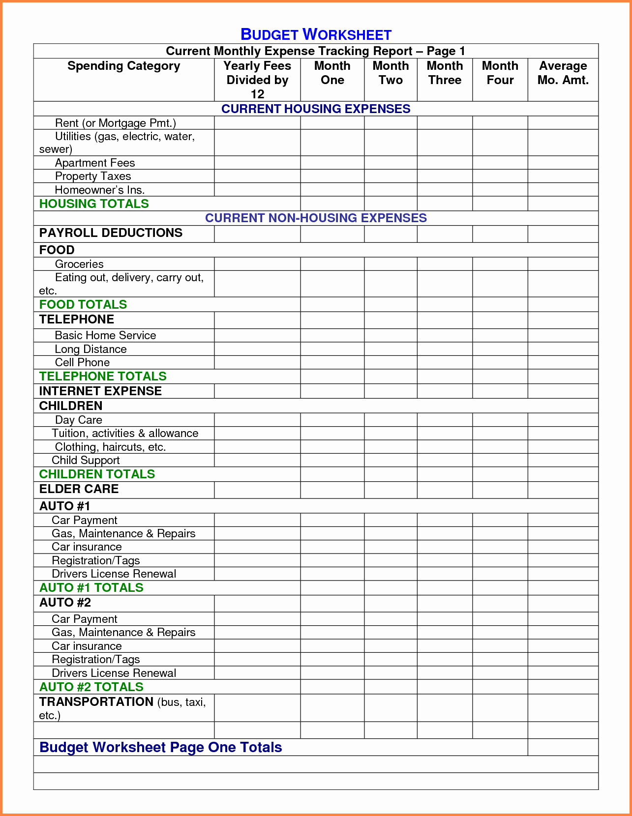 Yearly S Spreadsheet Or Home Monthly Bud Template Pertaining To Annual Budget Report Template